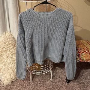 L.A. Hearts blue sweater